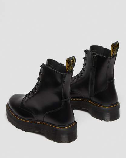 DR.MARTENS Anfibi JADON BLACK POLISHED SMOOTH