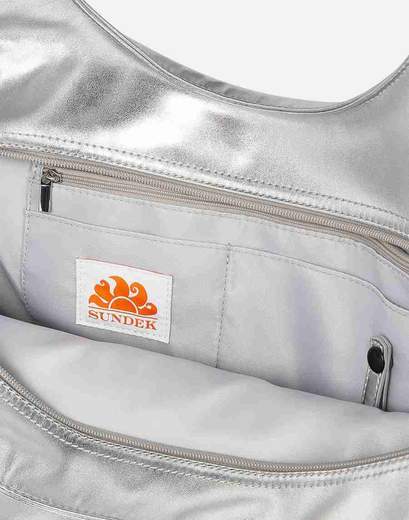 SUNDEK LAMINATED SHOPPER BAG WITH LOGO