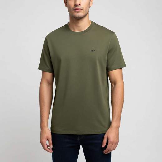 SUN 68 MERCERIZED  T-SHIRT  UOMO - T36127