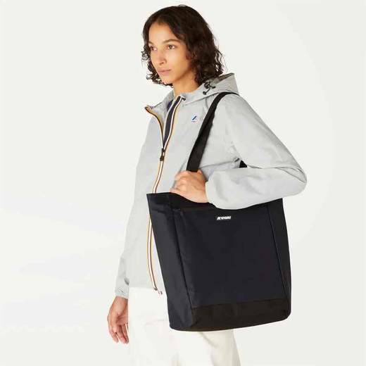 K-WAY BORSA A SPALLA ELLIANT BLACK PURE -K7116NW