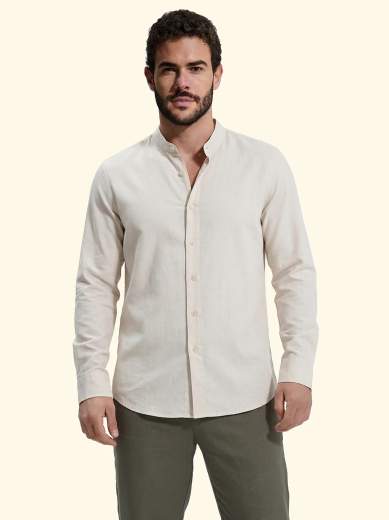 F**K Camicia collo coreano  FK26-SM7001