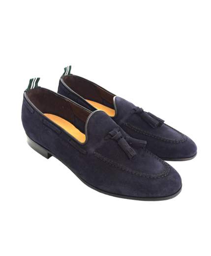 GREEN GEORGE SCARPE UOMO MOCASSINO LIGHT WASH -5095
