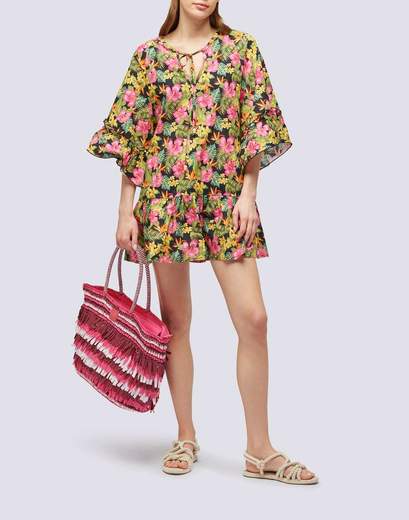 SUNDEK LIBERA FRINGES  BORSA MARE DONNA - AW744ABPA100