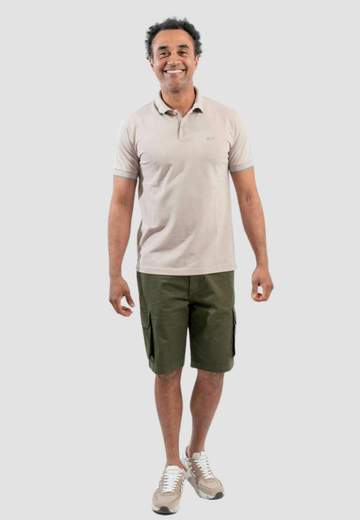 SUN 68 POLO SMALL STRIPE   -A36111