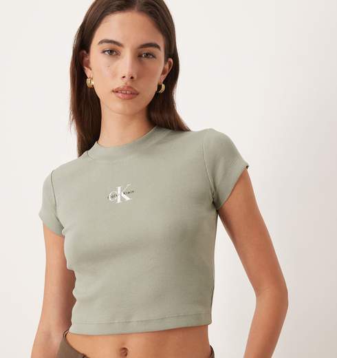 CALVIN KLEIN T-SHIRT UNISEX ADULTO - LV047AB802