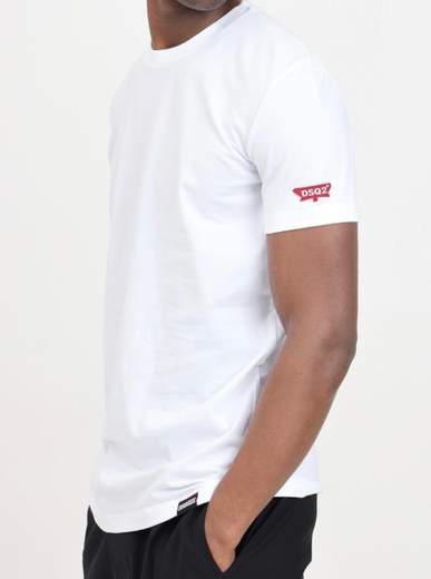 DSQUARED ROUND NECK T-SHIRT - D9M204900