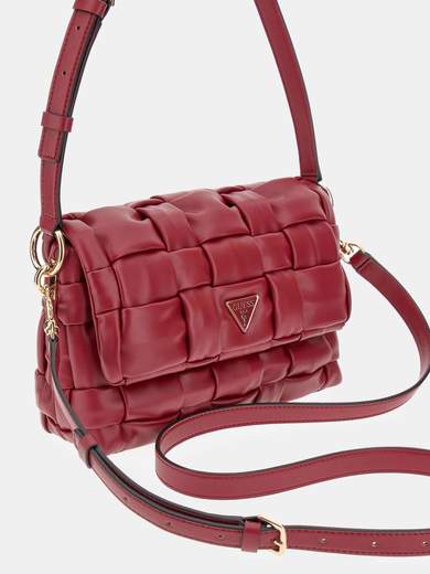 GUESS BORSA DONNA A TRACOLLA MARION INTRECCIATA  - HWWG8072190