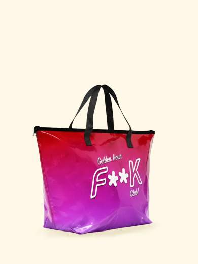 F**K Maxi beachbag  FA26-SU8905X81