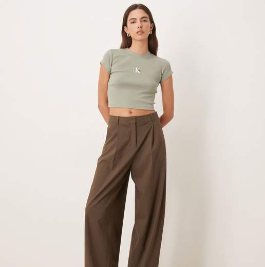 CALVIN KLEIN T-SHIRT UNISEX ADULTO - LV047AB802