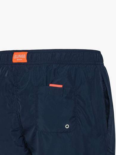 SUN 68 SWIM SHORT SOLID BIG LOGO