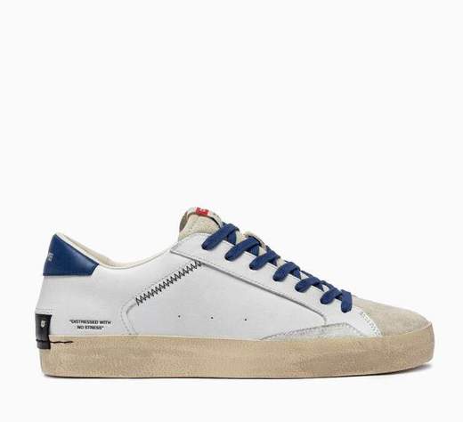 CRIME LONDON SNEAKERS  DISTRESSED LO -19003PP8