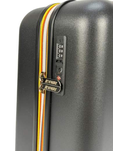 K-WAY TROLLEY CABINA UNISEX ADULTO EUDOXIE LOGO - K81372W