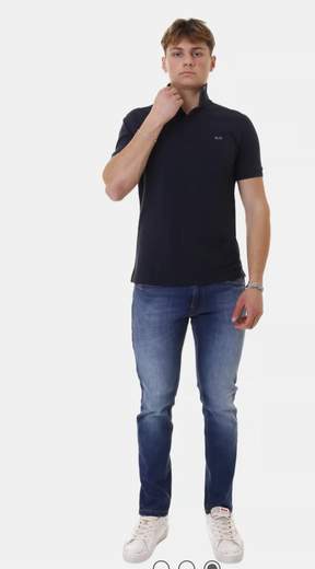 SUN 68 POLO UOMO  JERSEY  -A36133