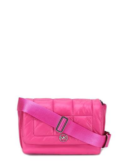 MICHAEL KORS Medium Lilah shoulder bag in quilted recycled polyester