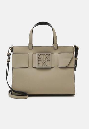 ARMANI EXCHANGE Borsa a tracolla nera da donna in pelle sintetica