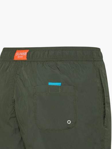 SUN 68 SWIM SHORT SOLID BIG LOGO