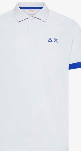 SUN 68 POLO UOMO BIG LOGO  -A36121