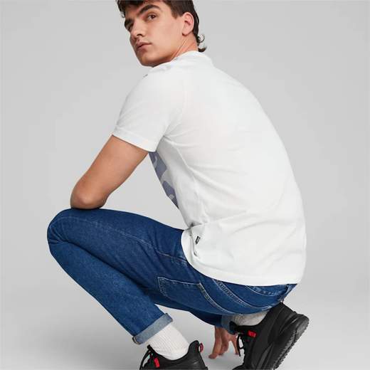 Puma Logo Lab Tee Uomo 673370