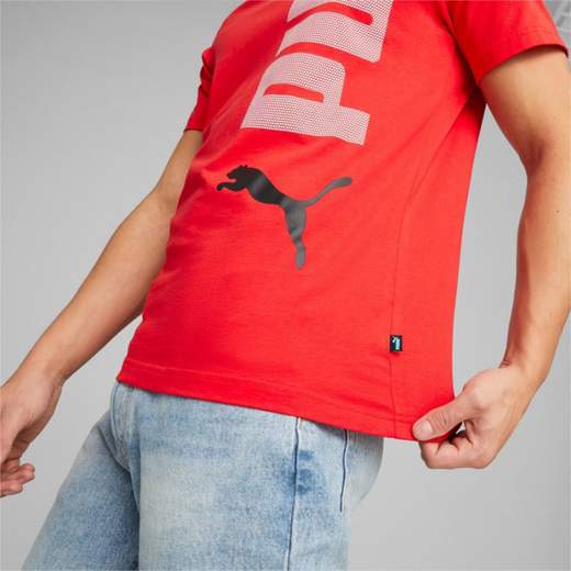 Puma Logo Lab Tee Uomo 673370