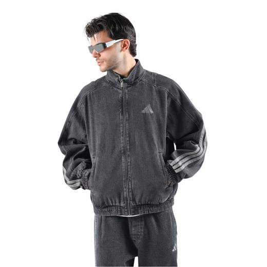 Adidas Giacca Con Zip Jeans Uomo
