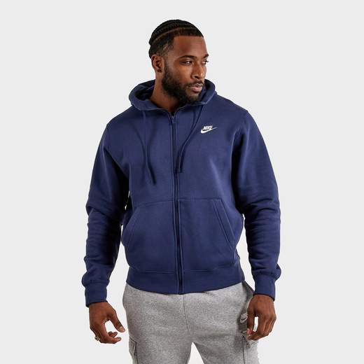 Nike Club Hoodie FZ Uomo BV2645
