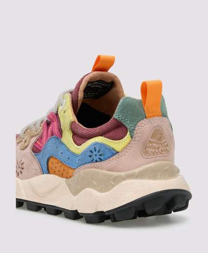 Flower Mountain Scarpa Donna Yamano 3 Woman Suede/canvas/washed