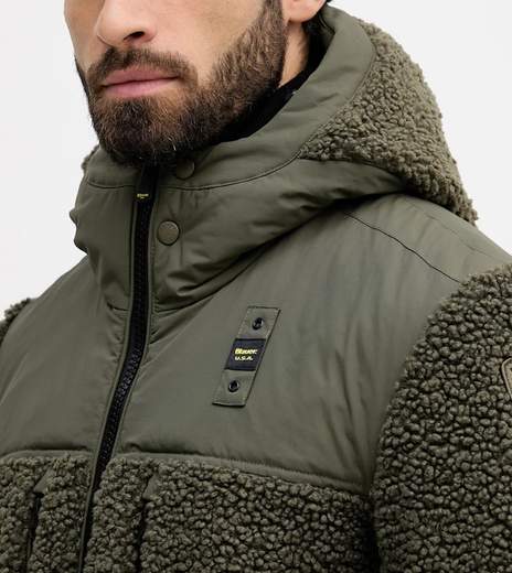 Blauer Giubbino 25wbluc01225-006374