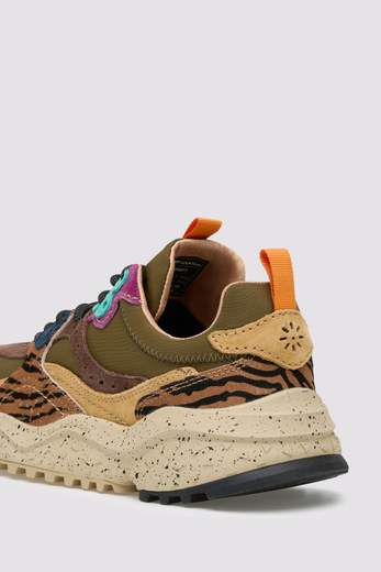 FLOWER MOUNTAIN WAVE UNI SUEDE NYLON PONY