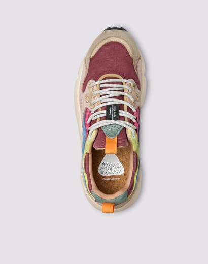 Flower Mountain Scarpa Donna Yamano 3 Woman Suede/canvas/washed