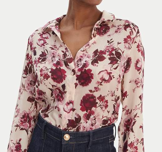 Guess Jeans Camicia Donna W6rh73wdw82