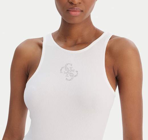 Guess Jeans Canotta Donna W6rp39kd092