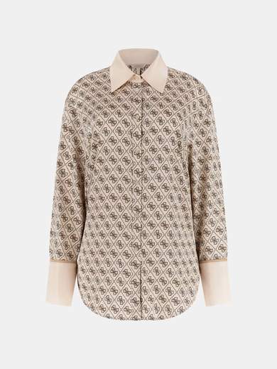 Guess Jeans Camicia Donna W4yh47wf1t2