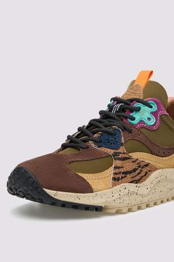 FLOWER MOUNTAIN WAVE UNI SUEDE NYLON PONY