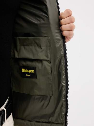 Blauer Giubbino 25wbluc01225-006374