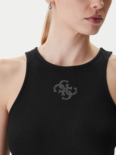 Guess Jeans Canotta Donna W6rp39kd092