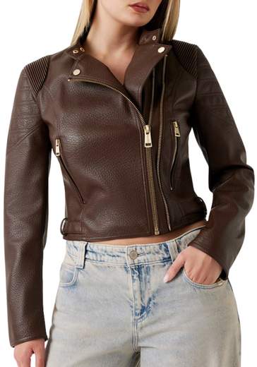 Guess Jeans Giubbino Donna W5yl19whds0