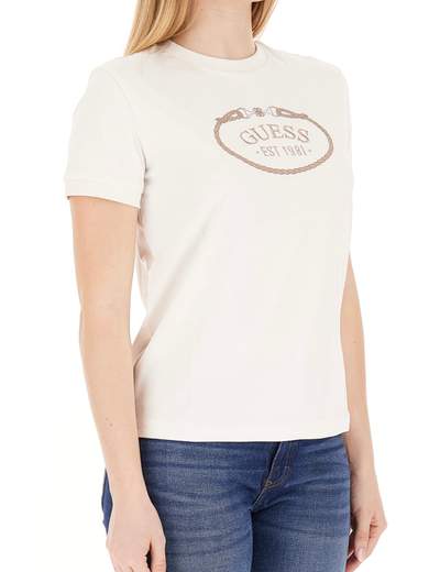 Guess Jeans Shirt Donna V6ri04k8fq4