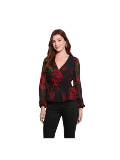 Guess Jeans Top Donna W5rh71wgwx0