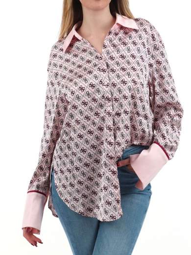 Guess Jeans Camicia Donna W4yh47wf1t2