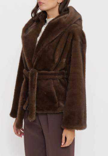 Yes London Pelliccia Donna Eco/030