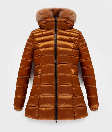 Refrigiwear Giubbino Donna Long Mead Fur Jacket