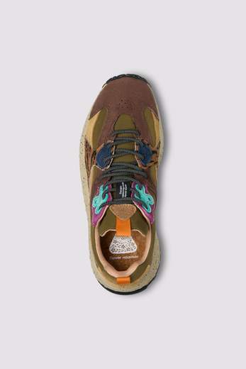 FLOWER MOUNTAIN WAVE UNI SUEDE NYLON PONY