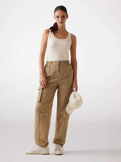 Guess Jeans Canotta Donna V4yp06k8rt2