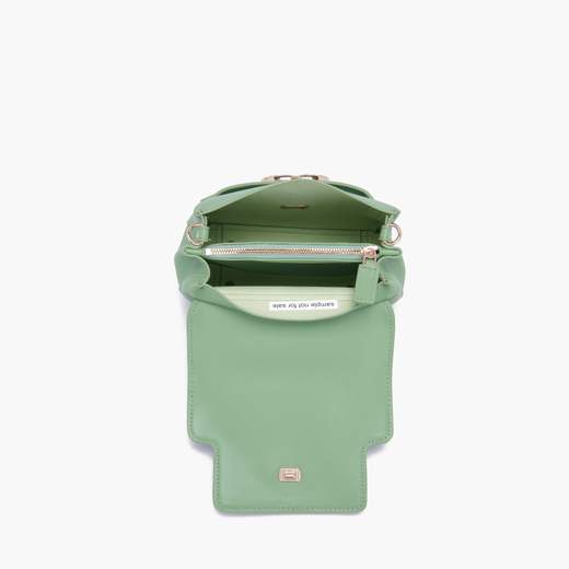 LA CARRIE Borsa a mano Logo 141P-TC-440-LEA