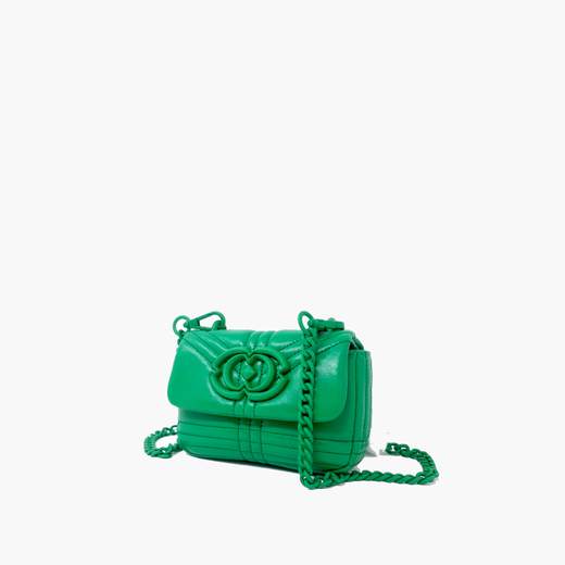 LA CARRIE Mini tracolla Grate in pelle matelasse 141P-BX-392-LEA