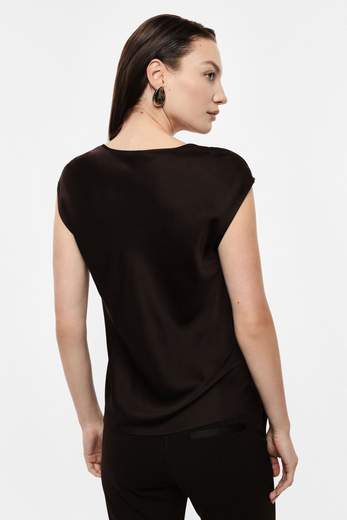 IMPERIAL TOP AMPIO SCOLLO A V SENZA MANICHE
