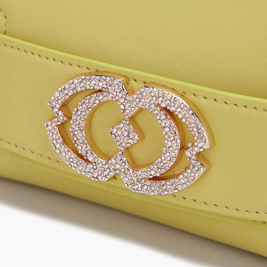 LA CARRIE Borsa a mano Logo 141P-TC-440-LEA