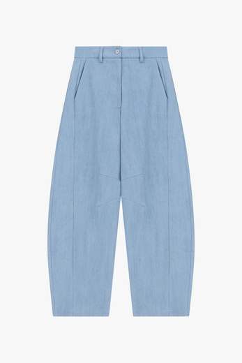 IMPERIAL PANTALONI PALAZZO FIT AMPIO VITA ALTA