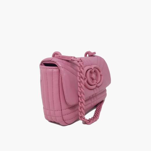 LA CARRIE Mini tracolla Grate in pelle matelasse 141P-BX-392-LEA