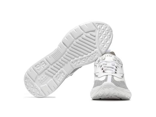 D.A.T.E. SNEAKERS AURA GLITTER SILVER 